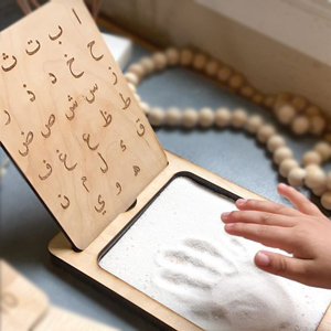 پازل آموزشی حروف الفبای فارسی کودکانه برش لیزری